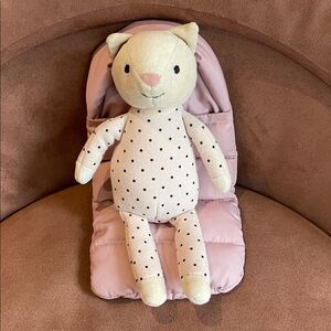 Jellycat Kittie with Sleeping Bag